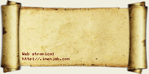 Isidora Brzić vizit kartica